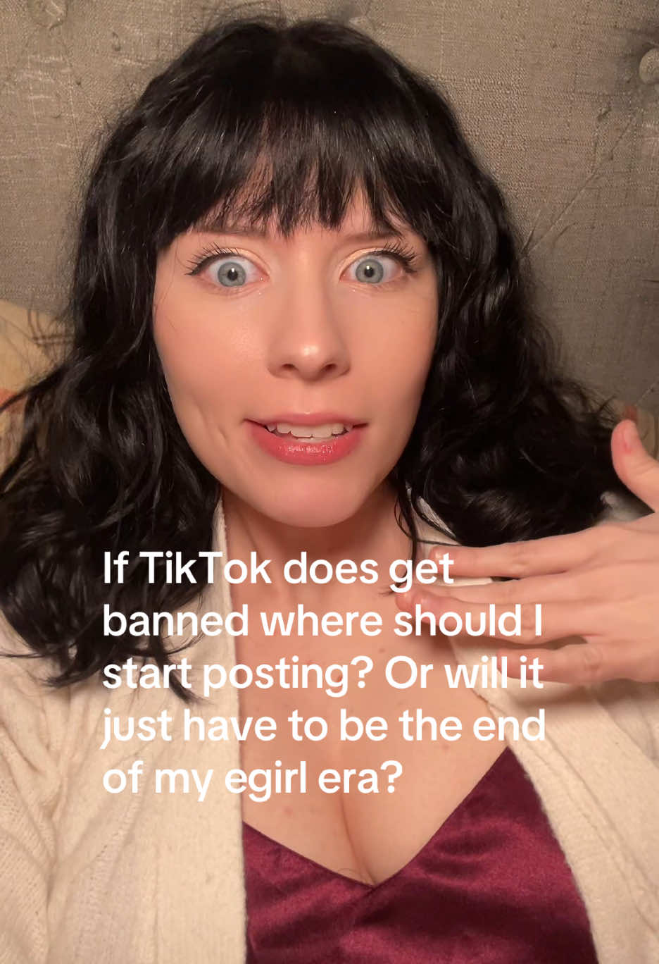 I don’t think anyone would watch me stream on twitch or something. Youtube is a lot of work. Instagram is scary. I’ll miss free stuff 🥲 DO NOT COMMENT OF I WILL NOT DO IT. ##fyp##tiktokban