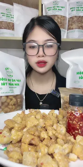 Tóp mỡ rim mắm tỏi ớt#boboshop #bobofood #shopbobo27 