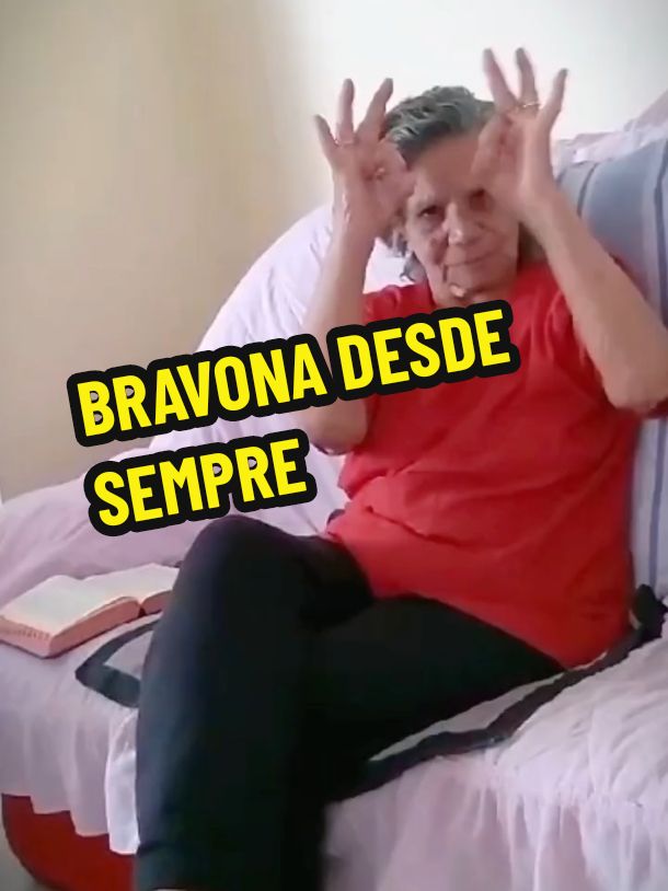 BRAVONA DESDE SEMPRE #Alzheimer #Brava #Nervosa #Idosa #Antigamente