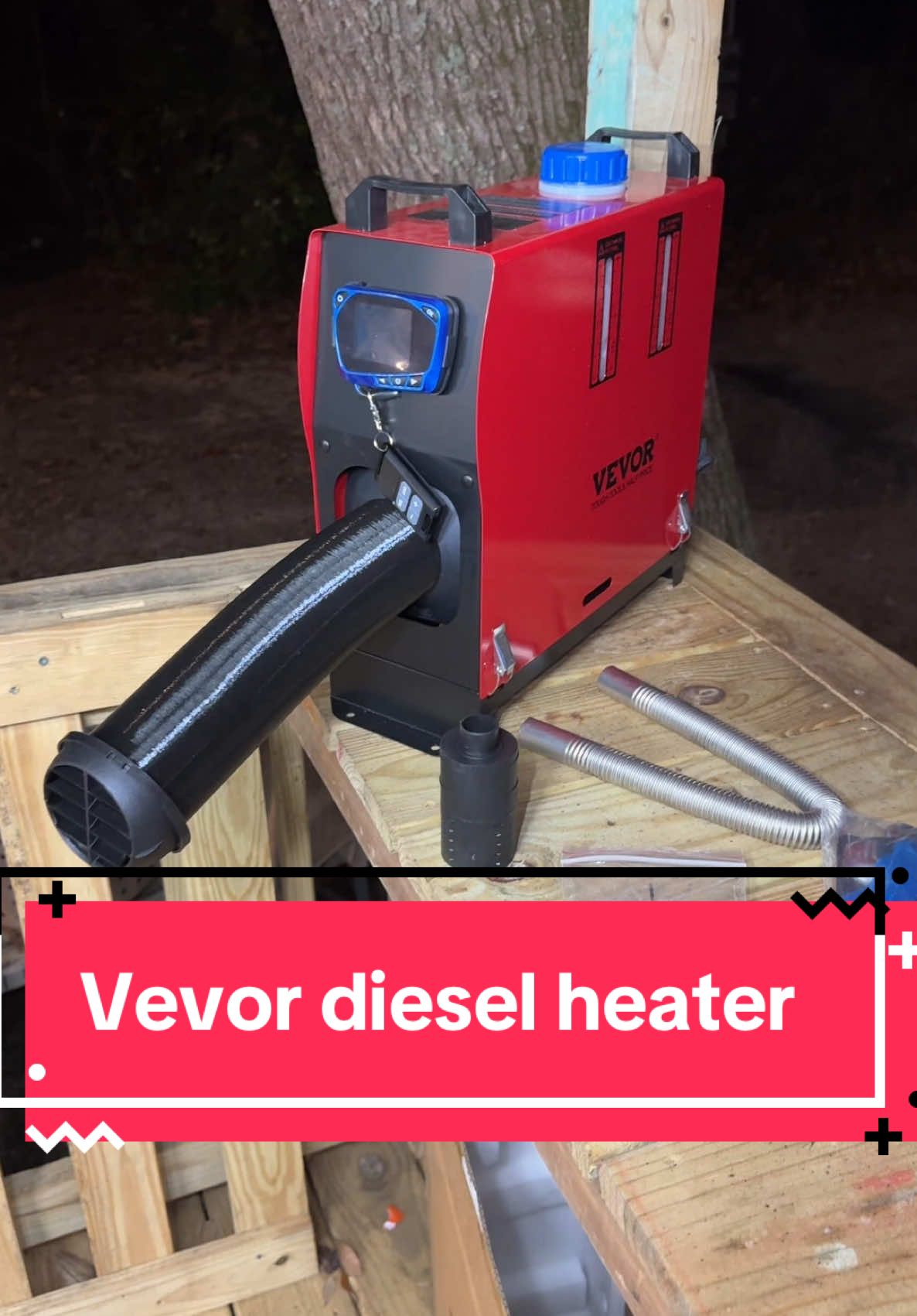 Vevor diesel heater. #vevor #dieselheater #heater