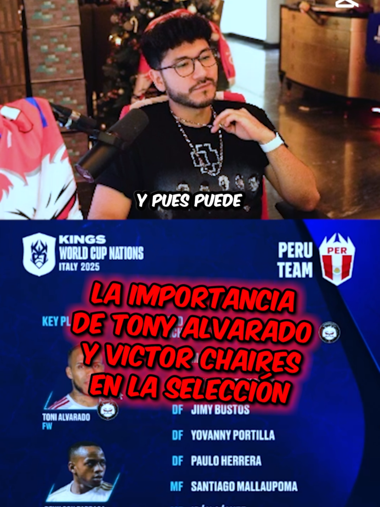 Zein habla del papel de Tony Alvarado y Víctor Chaires en la selección de Perú en la Kings World Cup👑 #elzeein #perú #perú🇵🇪 #andynsane #kick #parati #kingsworldcup