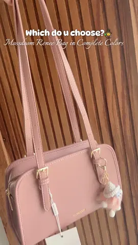 WHICH TO CHOOSE ANDAMING COLORS 🥹😍👜🛍️. Complete colors MOSSDOOM RENEEBAG #mossdoombag #reneebag #foryoupage #whichiswitch #trending 