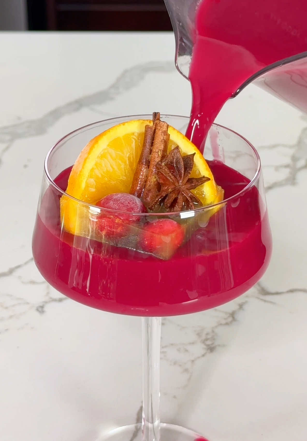 Looking for the perfect holiday drink? 🎄✨ This Pomegranate Beet Ginger Turmeric Juice is bursting with antioxidants, heart-loving nutrients, and immune-boosting power! 💪 Serve it as a vibrant juice or dress it up as a festive mocktail with a stunning ice cube.  Tag a friend who needs to try this! follow @splashofgoodness for more healthy recipes.  How would you drink it as a mocktail or juice? I used 5 big pomegranates 1 large beet 3 inch ginger 2 inch turmeric Made in Nama J2 juicer, if you are looking to get your new juicer before the holidays now it’s the time.  Get $55 off using code EVA10 at checkout.  Link in my bio\profile click @splashofgoodness Cheers to staying merry, bright, and healthy this holiday season! ❤️🍹 Happy Weekend everyone! Love Eva❤️ #HealthyHolidays #ImmuneBoost #juicingrecipes #PomegranateJuice #BeetJuice  #TurmericGinger #HolidayMocktails #JuicingLife #HolidayVibes 3 inch ginger 2 inch turmeric
