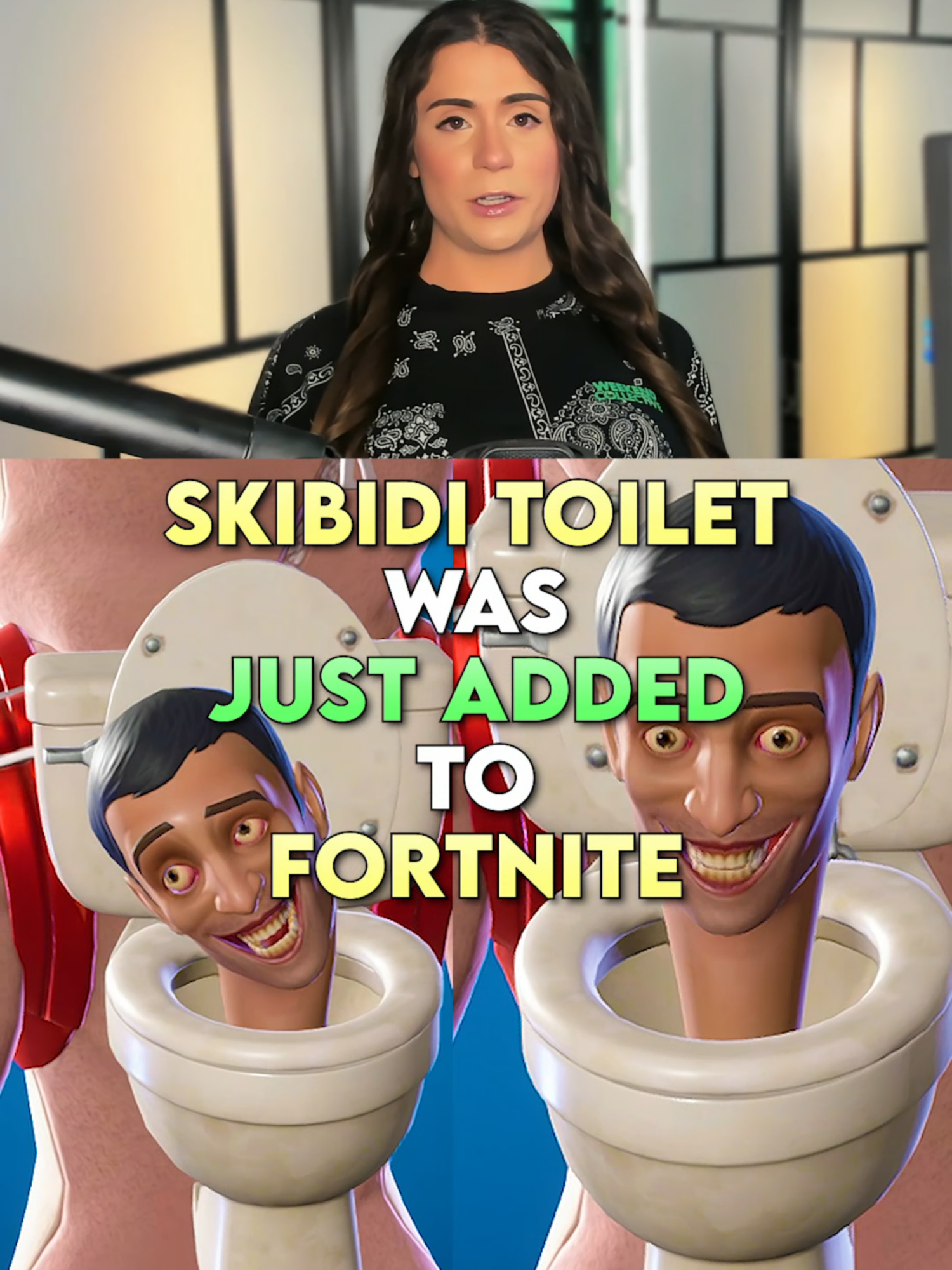 Fortnite Just Added Skibidi Toilet as a Back Bundle with a Skin Bundle in Chapter 6 Season 1 @fortnite #Fortnite #SkibidiToilet #FortniteClips #Gaming #Gamer