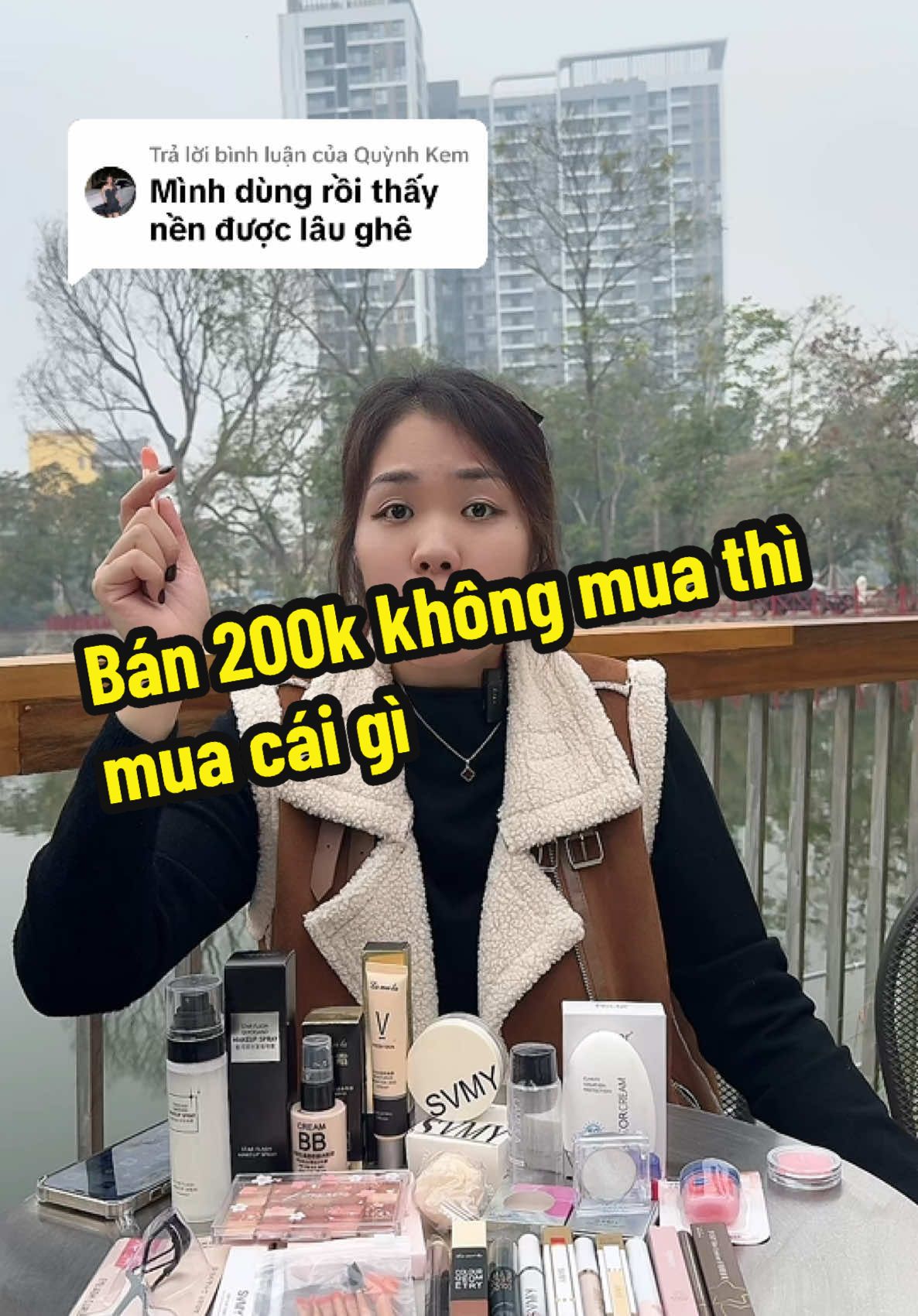 Trả lời @Quỳnh Kem Bộ trang điểm makeup 20 món trang điểm #trangdiem #botrangdiem #makeup #xuhuong #combomakeup 