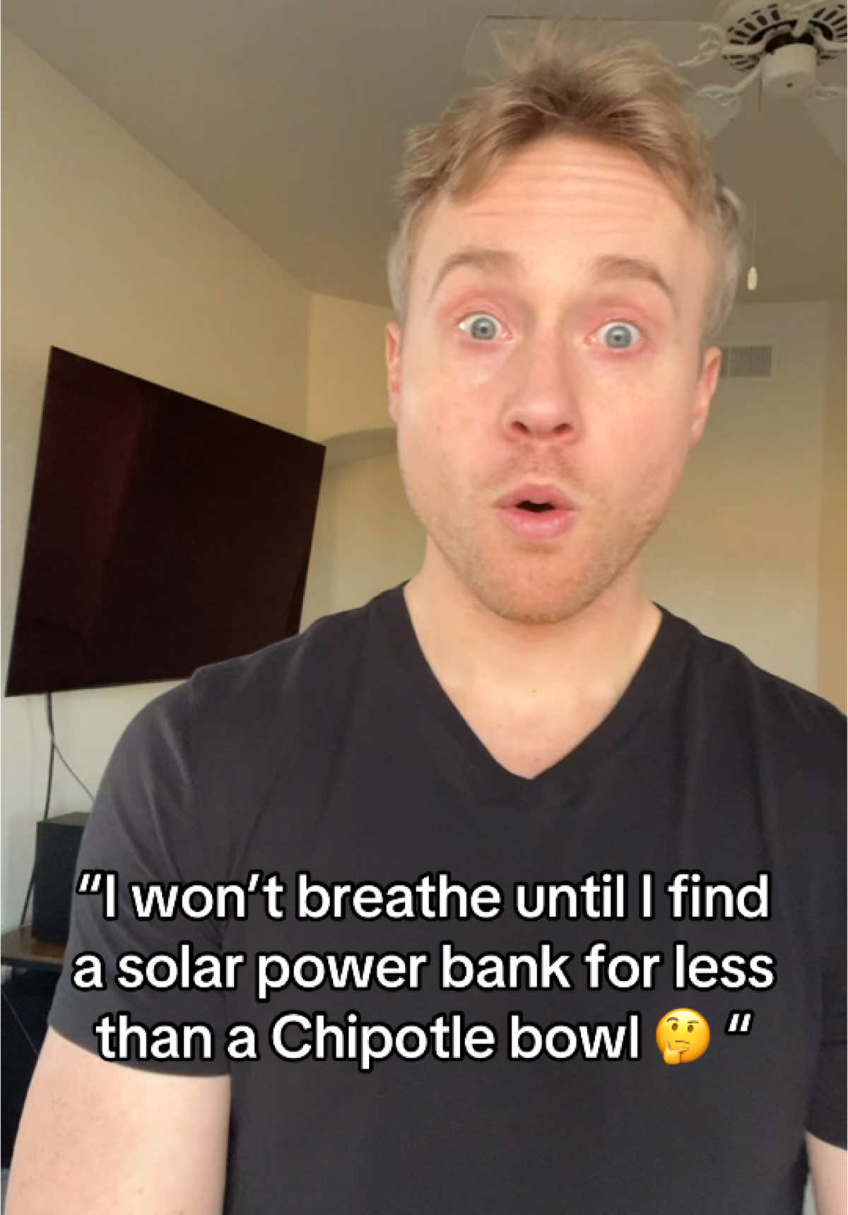 Less than a bowl fr tho 👇🏼 #solarbank #charger #portablecharger #solarcharger 