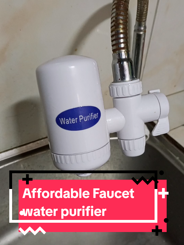 Gusto mo affordable? pero good quality at the same time surebol sa safety? This is SWS Faucet water purifier. Napaka Dali lang dn nito I install fitted to 3/4 threaded faucet washable filter Eco. so what are you waiting for? click my yellow basket 🧺💛 #fyp #sws #water #waterpurifier 