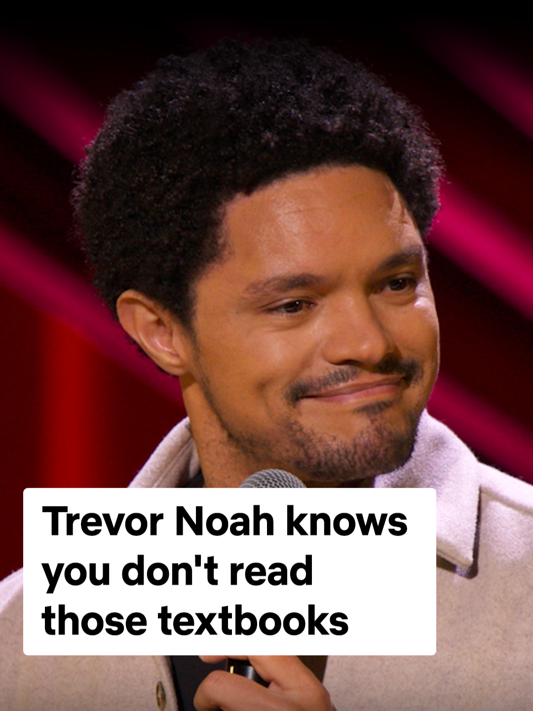 Wtf is a textbook? #TrevorNoah #standup#netflixisajoke #school #tips #relatable @trevornoah