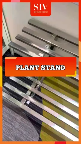 Sturdy, stylish, and perfect for any home—our Stainless Steel Plant Stand will highlight your plants beautifully. Buy now! #sivhomecabinet #fyp #TiktokShopXmas #FridayFriyay #PlantStand #PlantRack #StainlessSteelRack