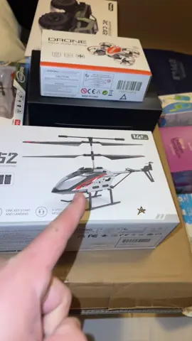 So this is the next step up in RC helicopters has an actual remote control with rechargeable batteries comes with extra parts replaceable parts in the event of a catastrophe you could actually possibly repair it. The thing is built really well and I like that it has several batteries. #rchelicopters #rchobby #radiocontrol 