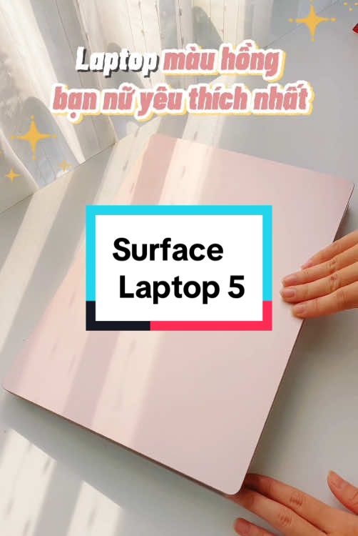 Laptop màu hồng được bạn gái yêu thích nhất surface laptop 5 #surfacelaptop5 #surface #laptopsurface #laptop #laptopcat #laptopgaming #laptopvanphong #xuhuongtiktok #xrazer #laptopchaywin #tips #trending #tips #tiplaptop #tips 