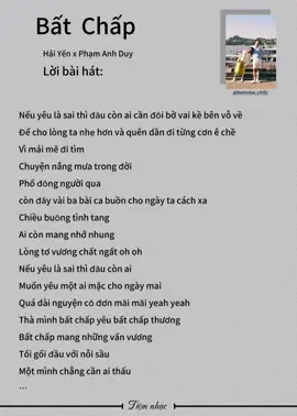 Bất chấp yêu, bất chấp thương, bất chấp cho những tổn thương #tiemnhac #nhachaymoingay #moingaymotbannhac #nhaccoloi #batchap #whee #haiyen #phamanhduy #nhacchill #nhacnaychillphet #nhacnaynghelanghien #xuhuong2024 #nhactamtrang 