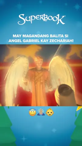Sa wakas! Sinagot na ni God ang matagal nang pinagpe-pray nina Zechariah at Elizabeth. 😊 #BatangSuperbook #Superbook #BibleStories #ChristiansofTikTokCommunity #BibleTikTok #BibleTime #VideosForKids #InspirationalVideos #MotivationalVideos #ChristmasTikTok