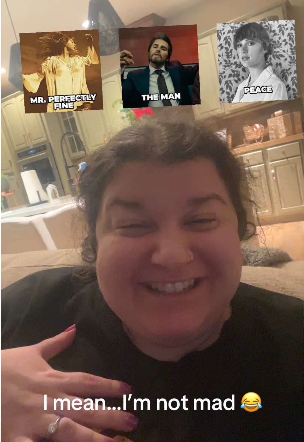 Unexpected, but not mad 😂 #taylorswift #taylorsversion #taylornation #taylorswifttok #swifttok #swiftie #swifties 