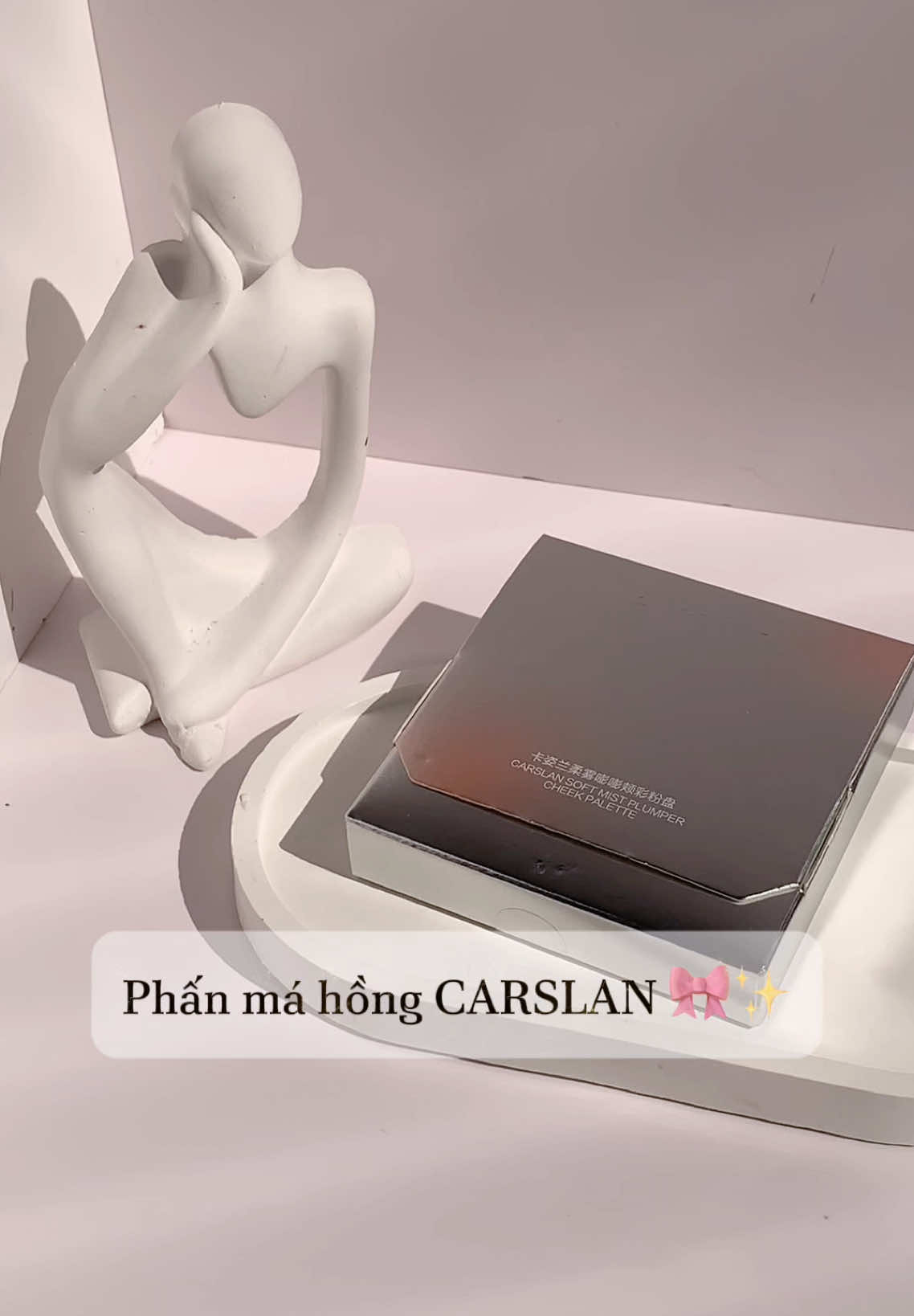 Bảng phấn má 3 màu siêu mê của Carslan #carslanvn 