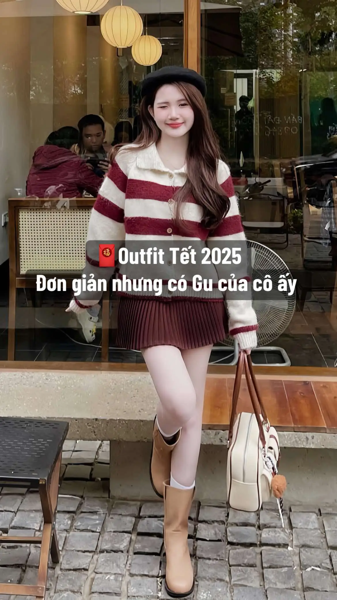 Háo hức Tết quá rùi 😘 #outfit #outfitideas #tetmacgi #tet2025 #tipphoidoxinh #phoidoxinh #ottd #thoitrangnu #xuhuongtiktok #tiemdocogu 