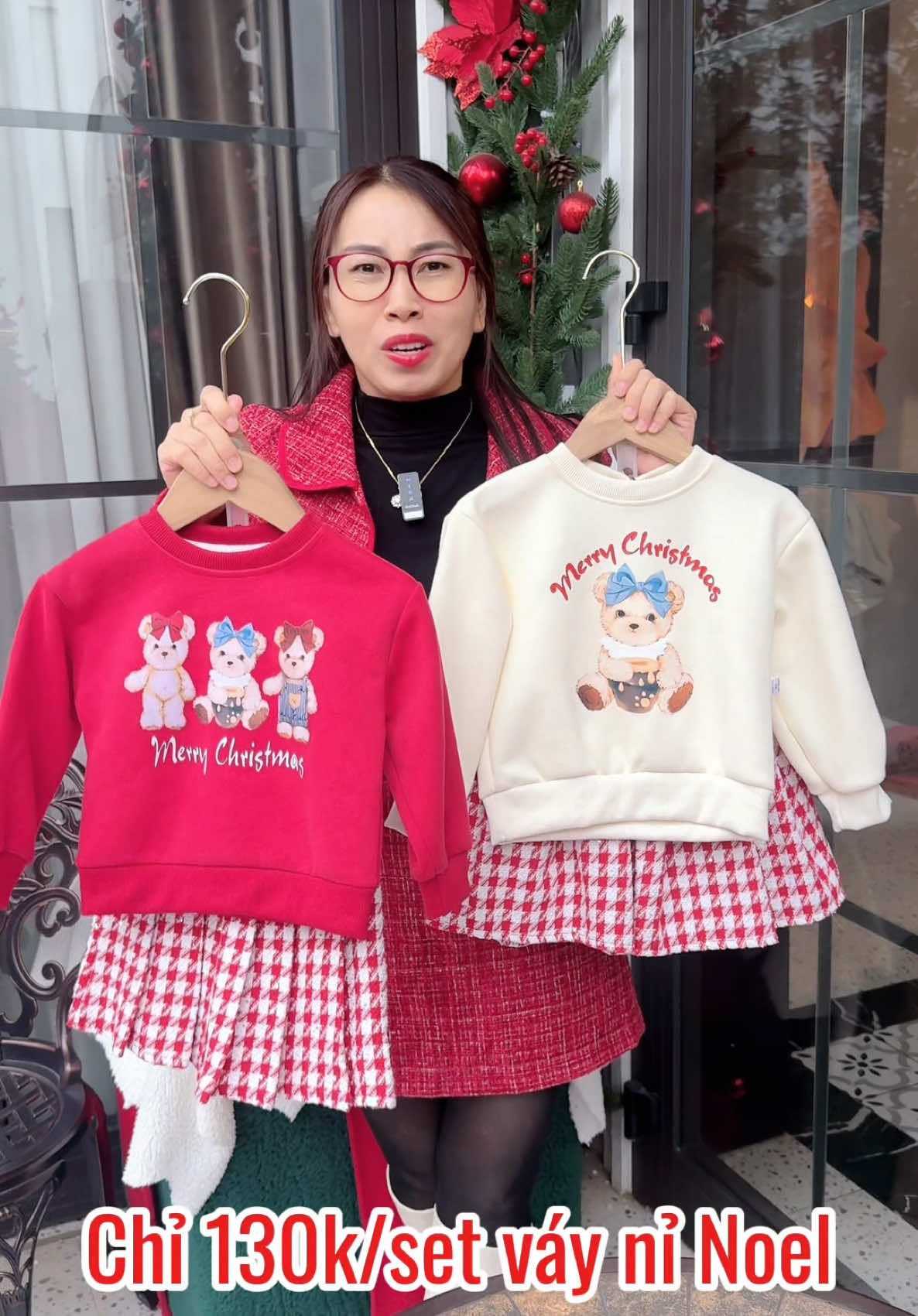 Váy xinh cho bé diện tết diện noel #quanaotreem #vayxinhchobe #bongkids #fbyツ 