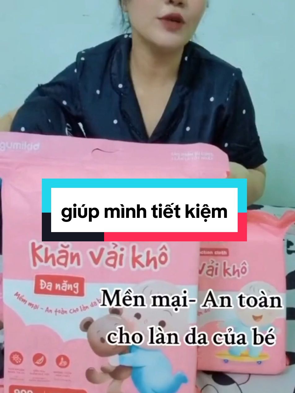 Combo 3 túi khăn khô đa năng gumikid giúp mình tiết kiệm 50% chi phí nuôi con mỗi tháng, #mebauthongthai #mebimsua #fyp #xuhuongtiktok #shopmebegao #gumikid #mebimsua #mebim #mebauthongthai #khănkho #gumi #khankhodanang 