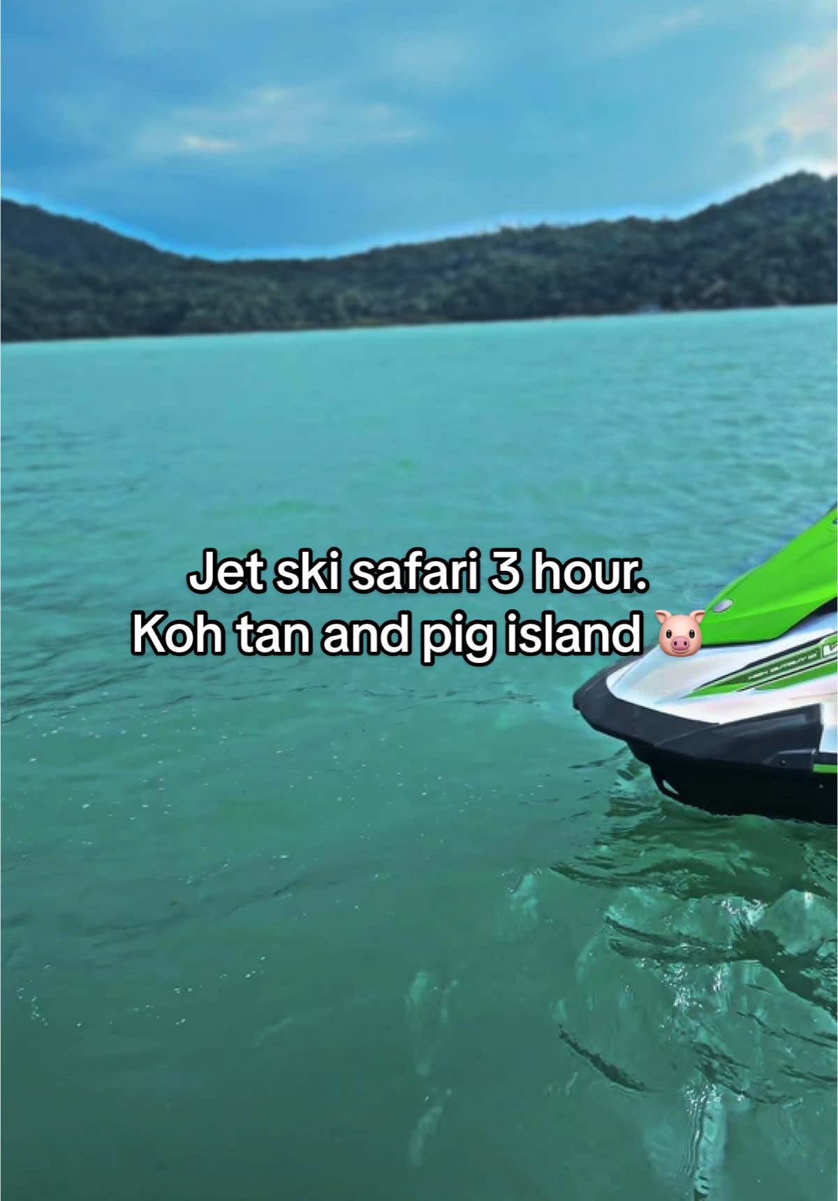 Jet ski tour 🚤 #jetski #jetskitour #jetskisamui #samuiisland #jetskisafari 