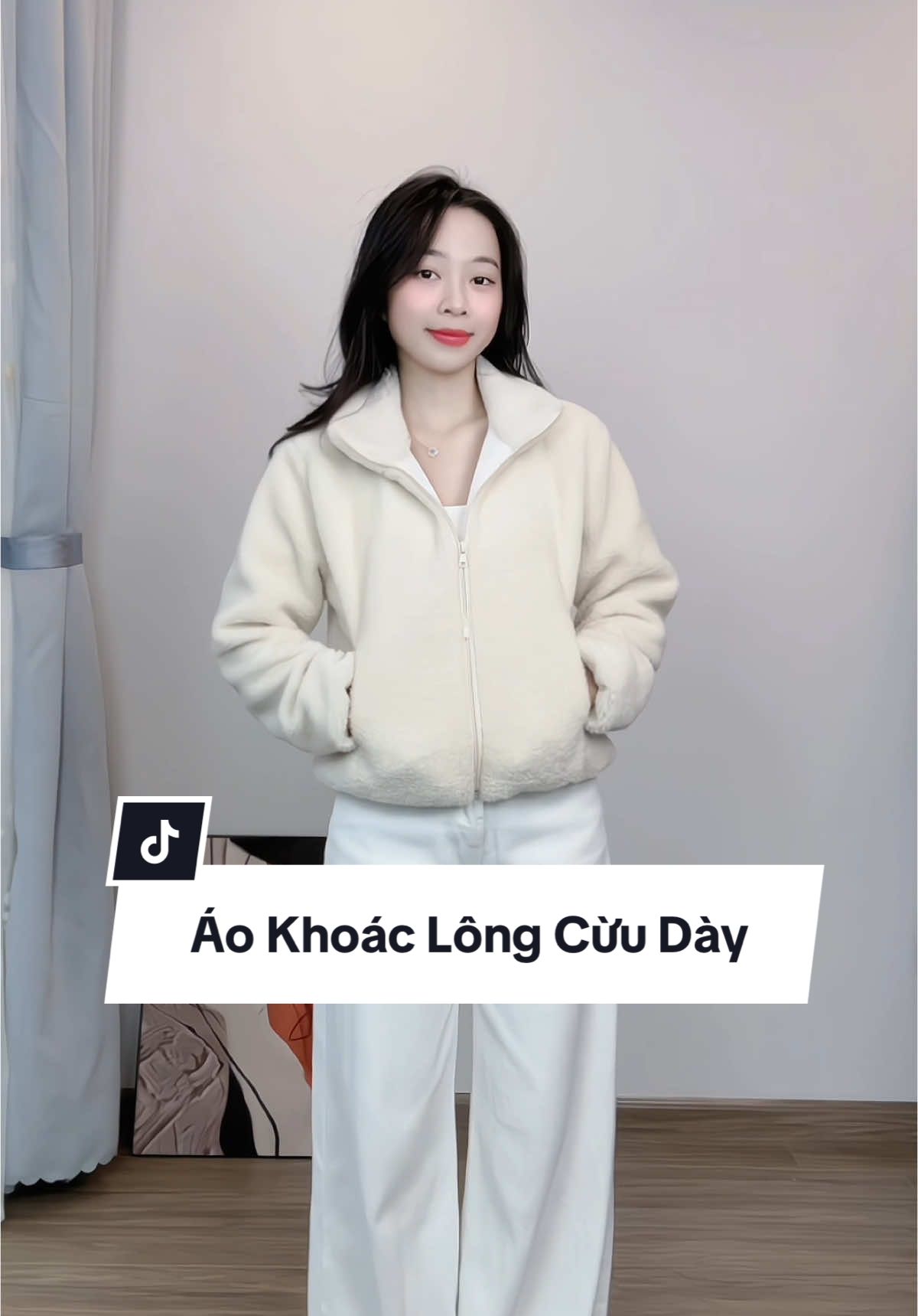 Áo khoác lông cừu🎀 #mayreview #aokhoacnu #aokhoac #aokhoaclongcuu #aolong #aolongcuu 