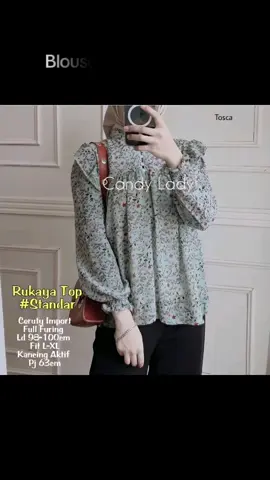 RATI - RUKAYA TOP BLOUSE / LENGAN panjang#blousemurah #blousecantik #blouseatasan #fyp #fypシ #cuantanpabatas #wibgajian 
