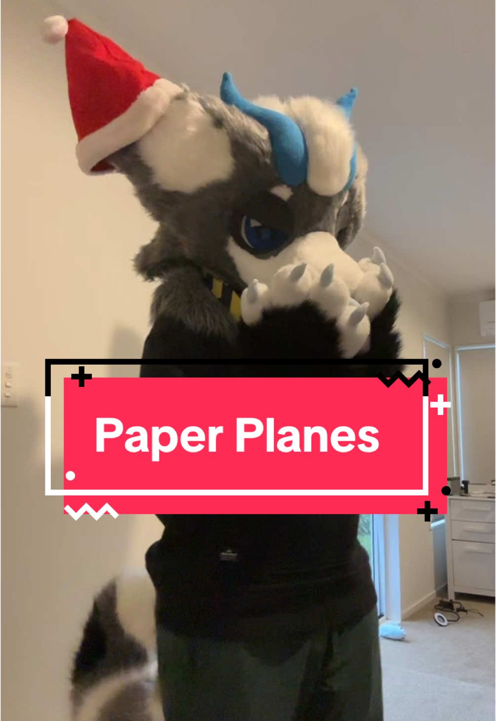 Paper planes 📄 ✈️     #furry #fursuit #dance #paperplanes #fursuiter #furryfandom #furrytiktok #trend #trending #trendingsong #trendingtiktok #popularsong