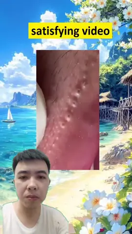satisfying video cleaning #pimple #blackhead #pimplepop #acne #blackheads #trends #treatment #tiktokviral #satisfyingvideo #infections #botfly #pedicure #extractions #parasite #fyp