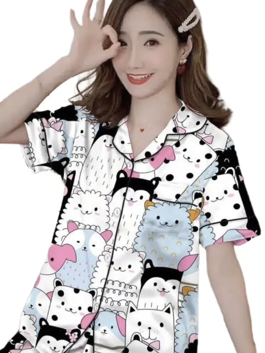 Missind - Piyama Hotpants Wanita Motif Karakter#trend #viralvideo #fyppppppppppppppppppppppp 