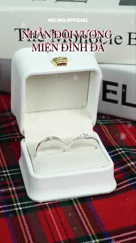 Cặp nhẫn đôi vương miện đính đá siu lấp lánh cho các cặp đôi #Helino #helinosilver #trangsucbac #AN 