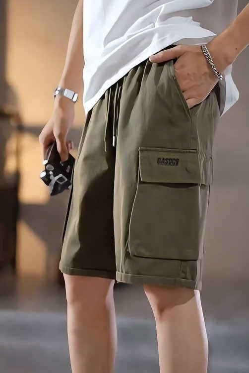 (M-5XL) กางเกงขาสั้นลำลองผู้ชา##tiktok #fouryou #beautiful #fashion #ypfッ #Love 