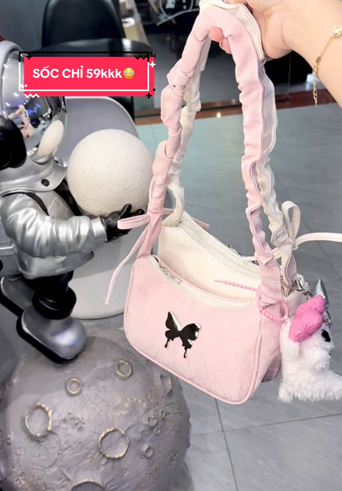 59kkkk thôi á, shop bán vì đam mê sao? Chốt lun túi xinh thui #tuixinh #tuixachnu #tui #tuideovai #review #tuideocheo #reviewthoitrang #mienphivanchuyen #fashiontiktok #xuhuong2025 #tet2025 #tui #tuixachnucunstore #outfit 