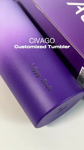 mas pina special ang pang regalo pag may customized name 🥰  #civago #civagotumbler #customizedtumbler #customized 