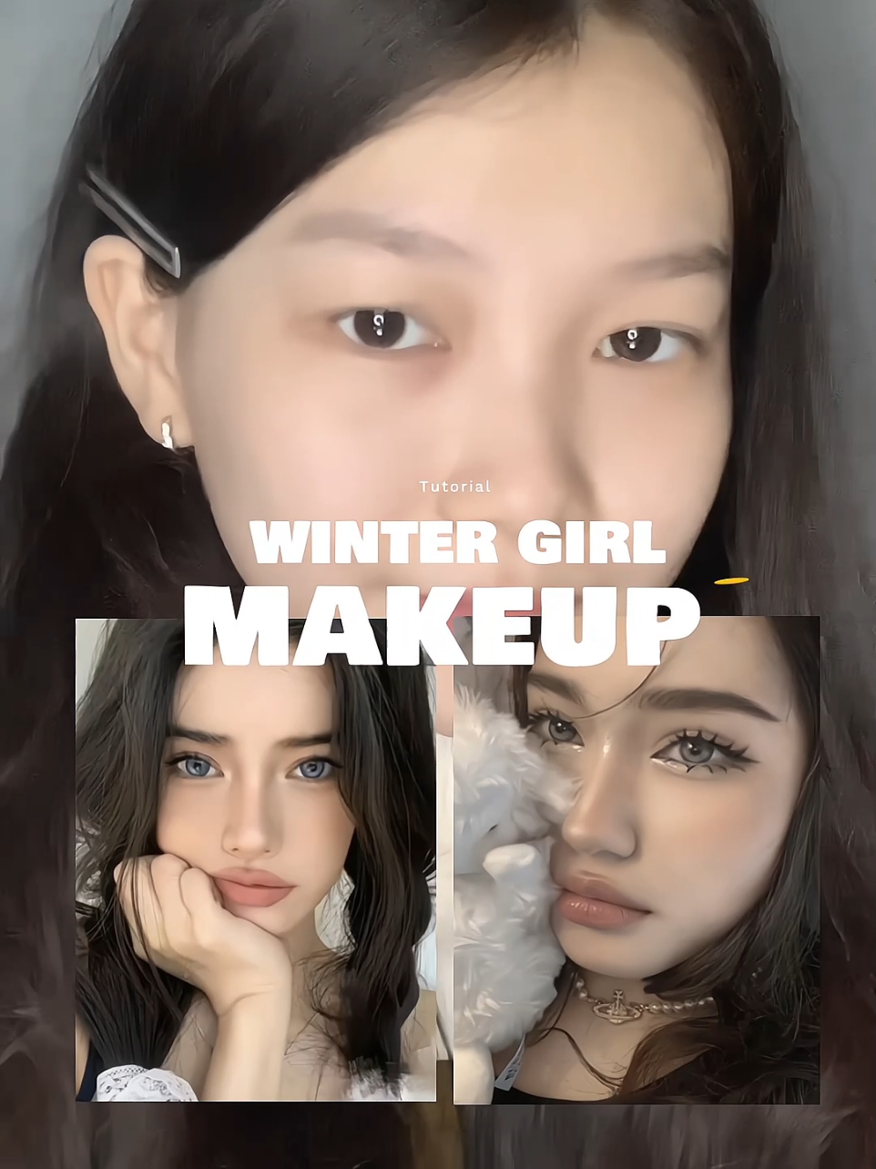 Tone makeup mùa đông ngọt lạnh cùng bảng mắt mới nhà #lemonade #aestheticdanang  #makeuptutorial #viral #xuhuong #fyp 