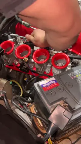 ваз 2107 на дросселях первый запуск не шитая 