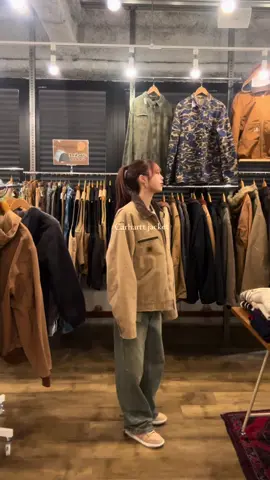 Carhartt jacket !!!                                                   アクティブ、デトロイトなど何でも揃えてます◎                                                                    #福岡 #古着 #fyp #carhartt 