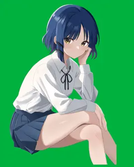 izin ambil #animegfx #greenscreeanime #greenscreen 