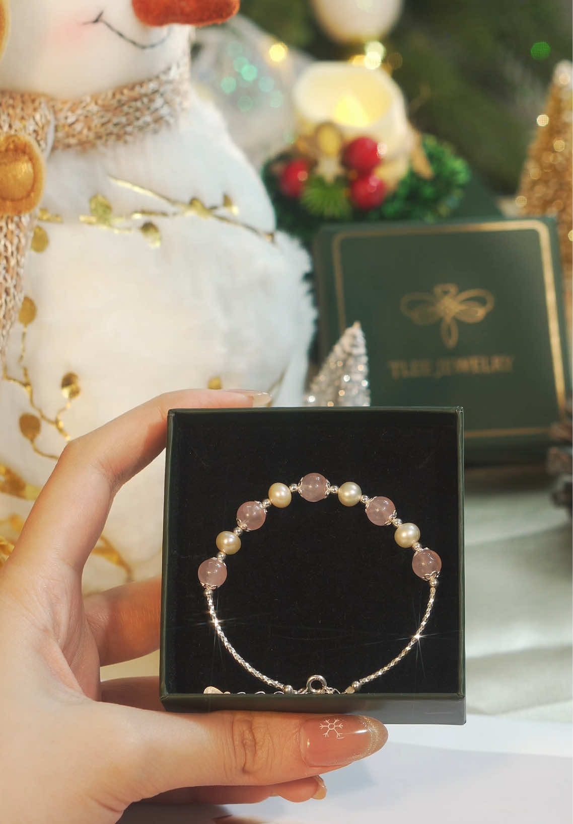 Sản phẩm lắc tay mới của TLEE, sự kết hợp giữa dây bạc 925 và chuỗi đá thạch anh mix trai 🥰#tleejewelry #daychuyenbactlee #lactaybactlee #khuyentaibactlee #nhanbactlee 