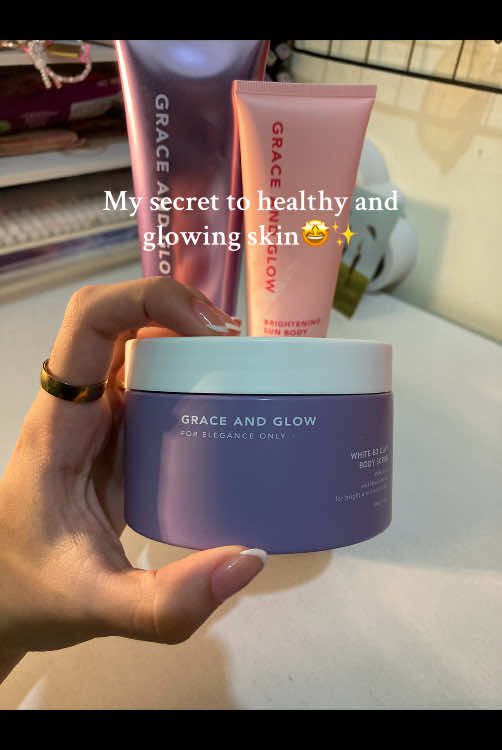 Grace and Glow Body Scrub!! 🥹✨#graceandglow #bodyscrubs #reccommendations #smellgood #fypシ #glowing #smooth #whitening #nogatekeepinghere #fyppppppppppppppppppppppp #affordable #trend 