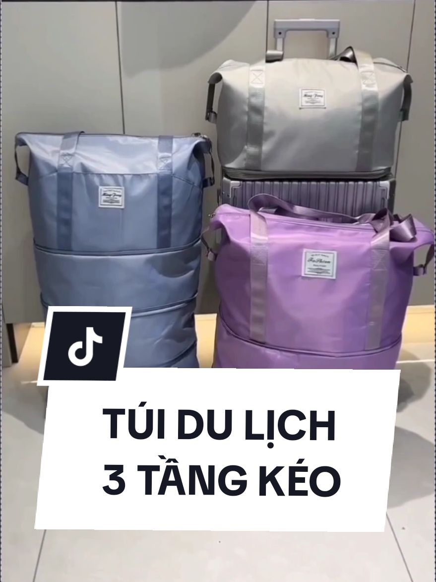 Túi du lịch 3 tầng gấp gọn có bánh xe kéo, có thể tháo rời #xuhuong #giadungtienich #tuidulich #tuidulichgapgon #tuidulichcobanhxe #tuixachcobanhxe #tuicobanhxe 