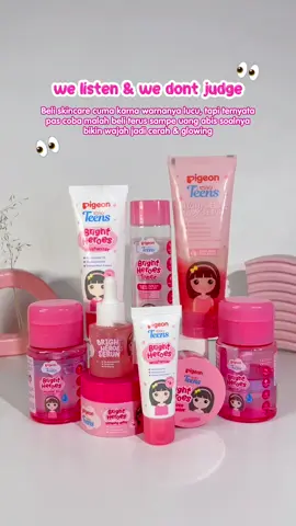 Beli skincare cuma karna packaging dan warnanya lucu🥹🫶🏻✨ #PigeonTeensIndonesia #MakeupRemaja #SkincareRemaja 