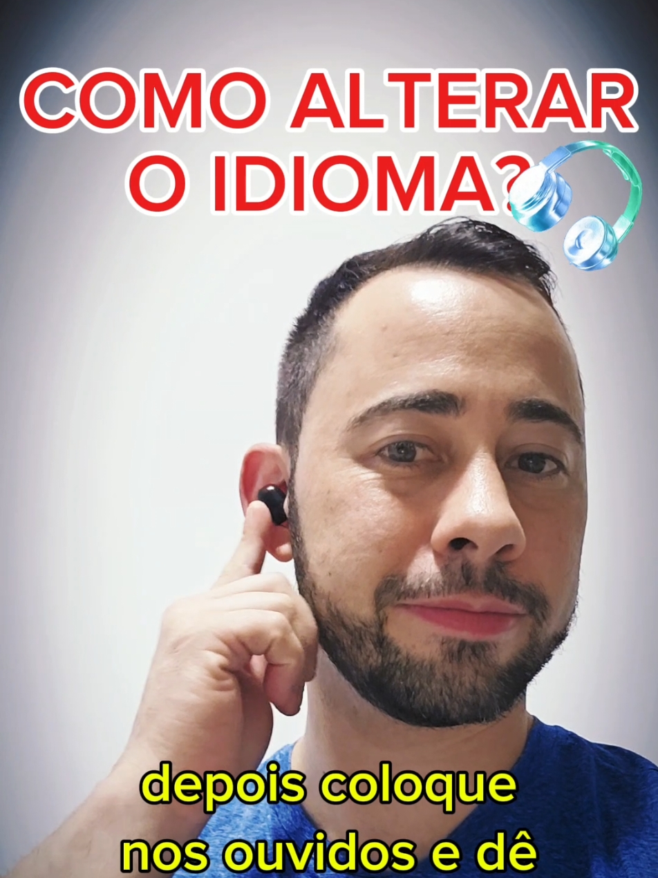 🤦 Idioma errado? #bluetooth #fone