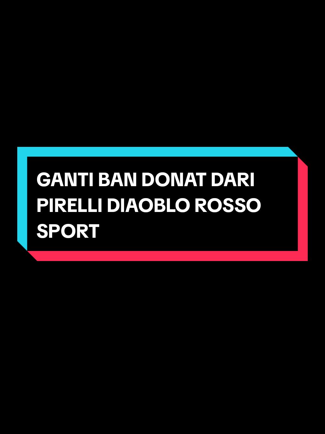 ganti ban donat dari brand pirelli diablo rosso sport. ready di krajang kuningnya cuy