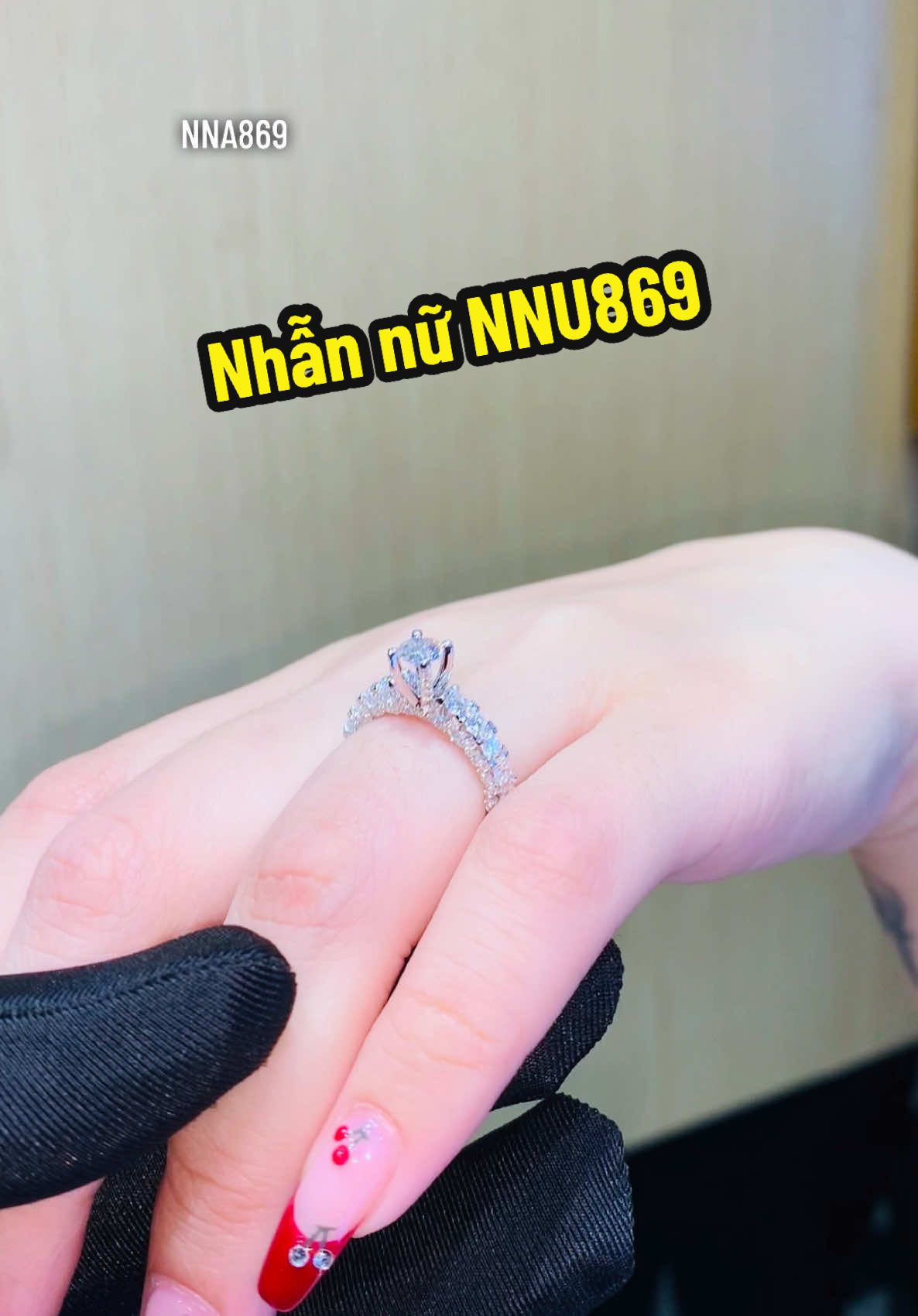 Nhẫn kim cương nhẹ nhàng, lấp lánh viên chủ 4.5mm kiểm định quốc tế #GIA #tamluxury #tamluxurydiamondjewelry #trangsuc #kimcuong #nhẫnđẹp #xuhuongtiktok 