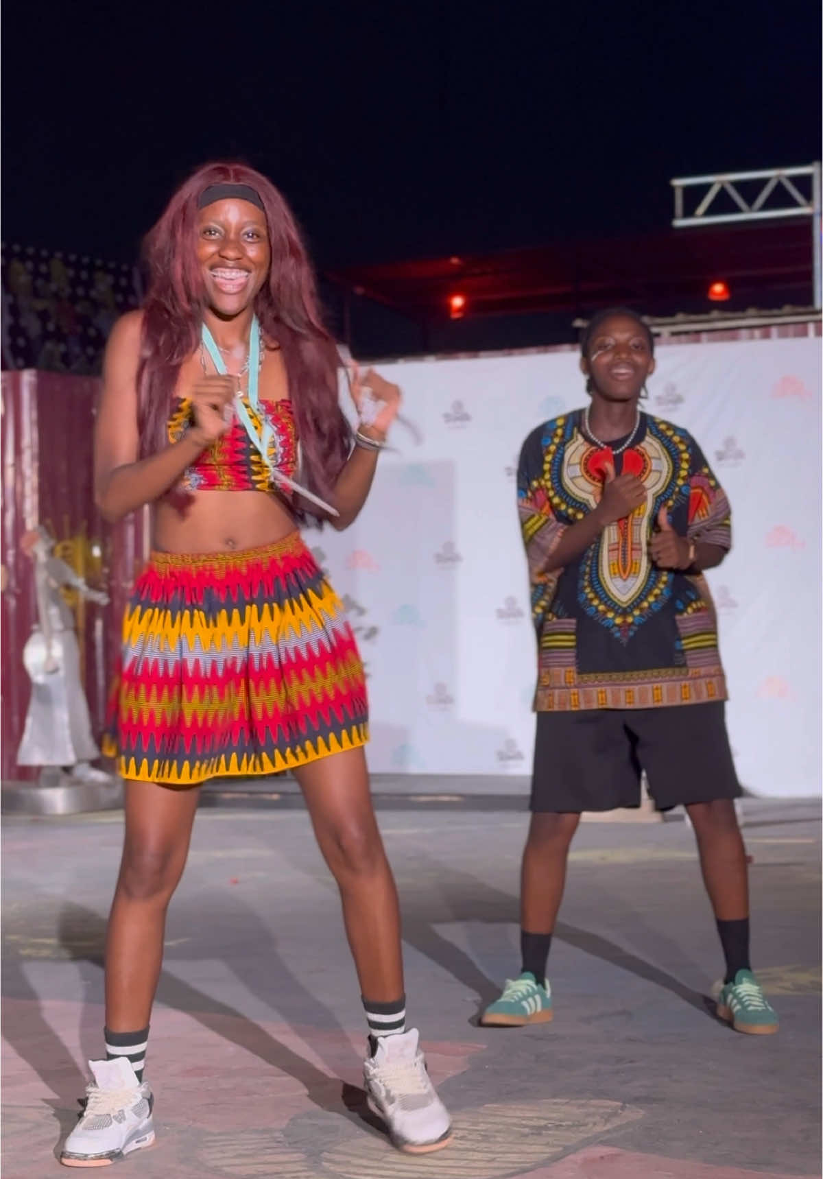 Day 2 of AFRODANCE CULTURE was a success 🥳. So dont miss out today! Coming looking good in your RED AND BLACK OUTFITS 😍. See yall soon 😘 W/ @Lisa Quama  #sheisrichael #_richael1 