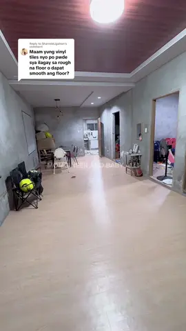 Replying to @SharmieLigahon pwedeng pwede at madikit parin kahit rough yung flooring ☺️✨#vinyl #vinyltiles #vinylstickers #diyvinyl #diyvinylflooring #houserenovation #renovation 