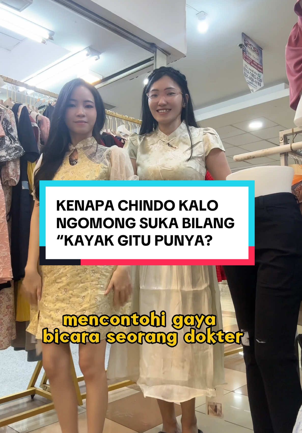 Udah jelas kan dengan penjelasan ce May punya?😝  #hahaha #kayakgitupunya #maypunyacerita #tionghoa #chindo #cina #lol 