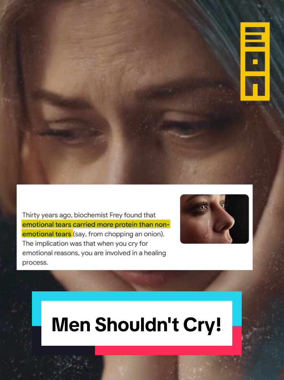 Men Shouldn't Cry #eonpodcast #emotionalintelligence #psychology #anxiety 