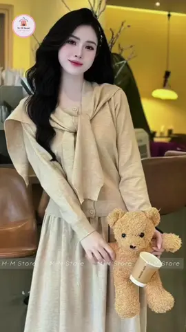 Set len xinh cho nàng diện đông này#vaylen #vaylendai #vayxinh #vaydichoi #vaythudong #vaydangdai #vaylengan #moingaymotoutfit #setdothudong #thoitrangnu #phoidoxinh  @M-M Store 