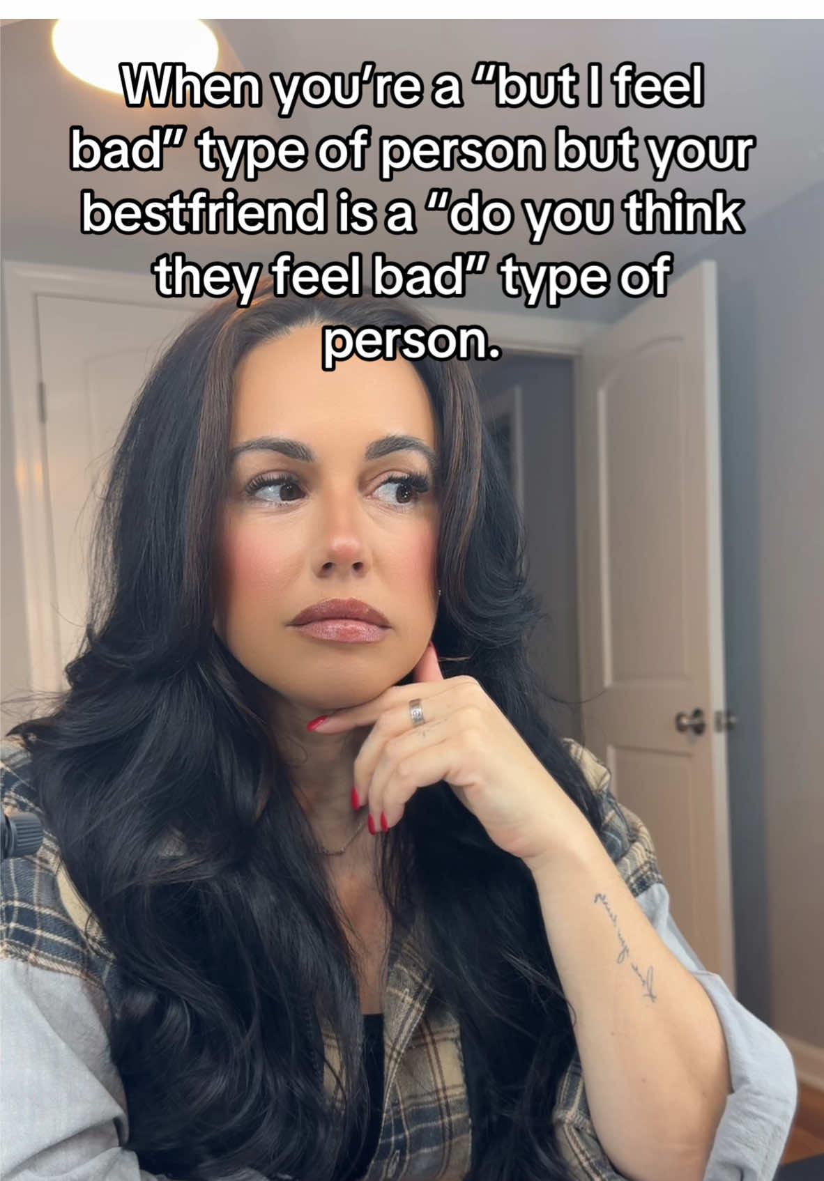 I am such a “I feel bad person”  #relatable #relatabelcontent #creatorsearchinsights #happyholidays #capricorn 