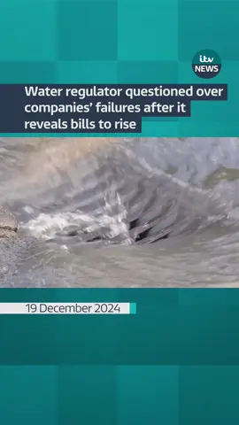 Household water bills will increase by an average of £31 a year by 2030, with Southern Water bills to rise by more than 50% in that time. #itvnews #southernwater #watercompanies 